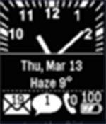 Glance, runner-up in the Pebble App Challenge